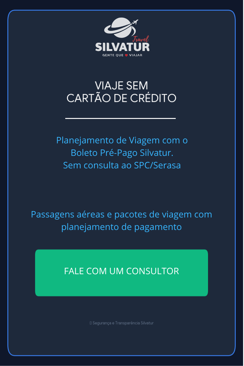 Viagens pré-pagas no boleto